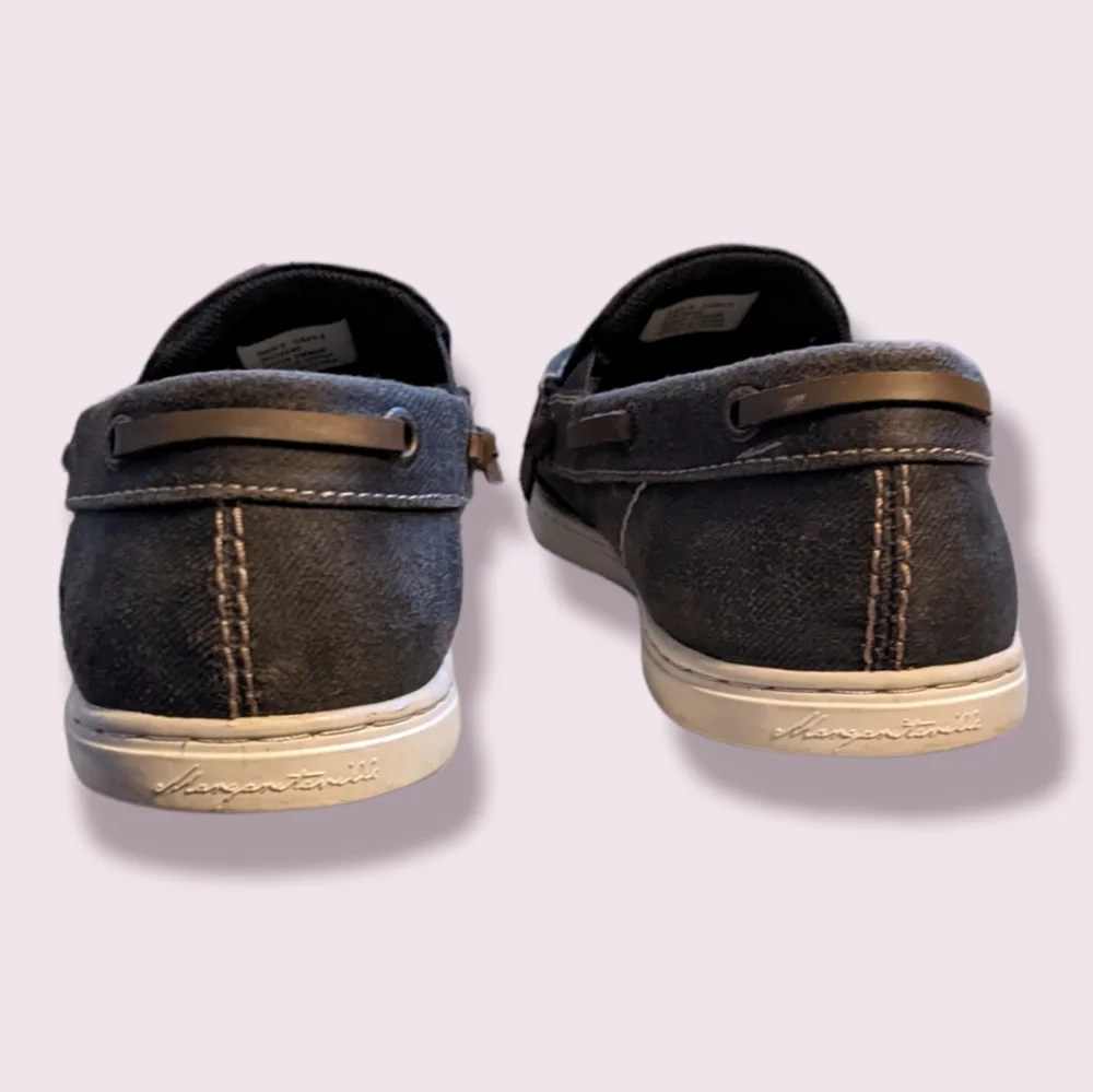 Dark Grey Margaritaville Boat Shoes - Picture 3 of 5